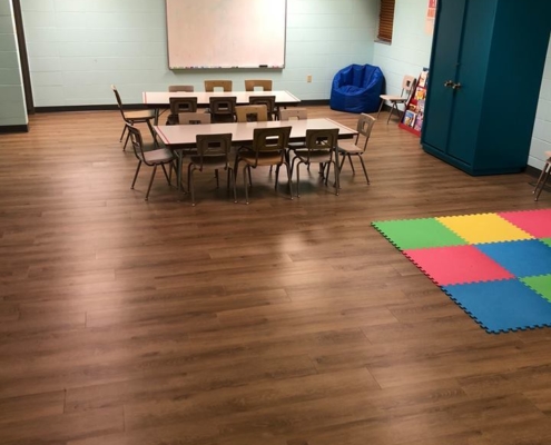 Church Classroom Flooring