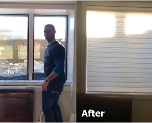New Construction Blinds - Before & Afters