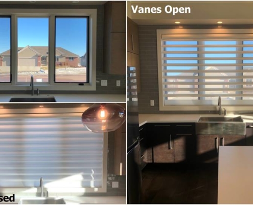 New Construction Blinds - Before & Afters