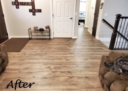 After with Shaw Flooring