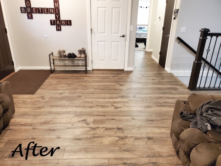 After with Shaw Flooring