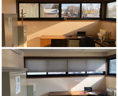 New Office Window Treatments