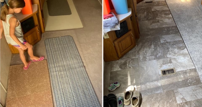 Camper Flooring