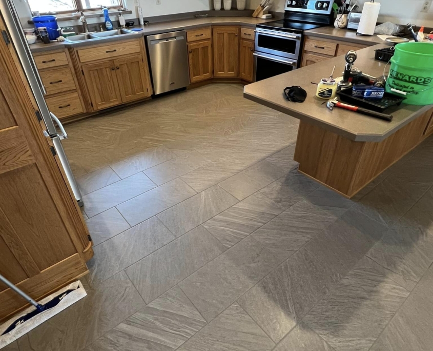 New Tile Flooring Mozak's Floors and More