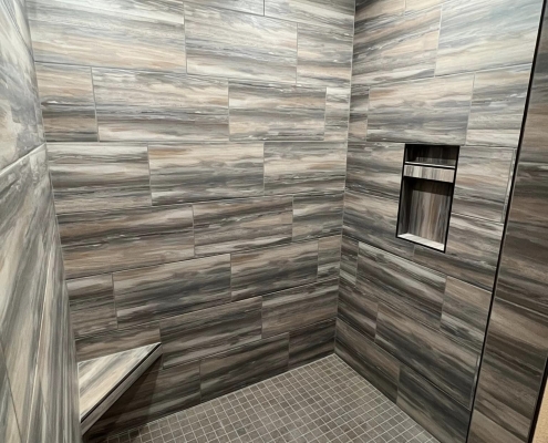 New Shower Tile