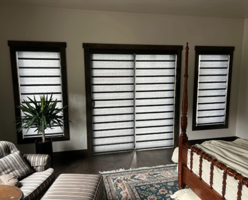 Motorized Vignette Blinds