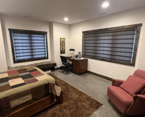 Motorized Vignette Blinds