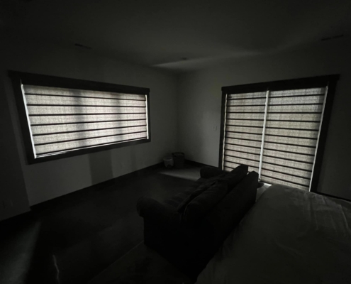 Motorized Vignette Blinds