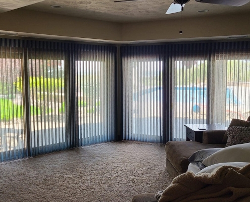 After with Hunter Douglas Luminettes