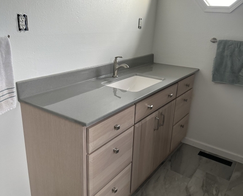 After - New Onyx Vanity Top