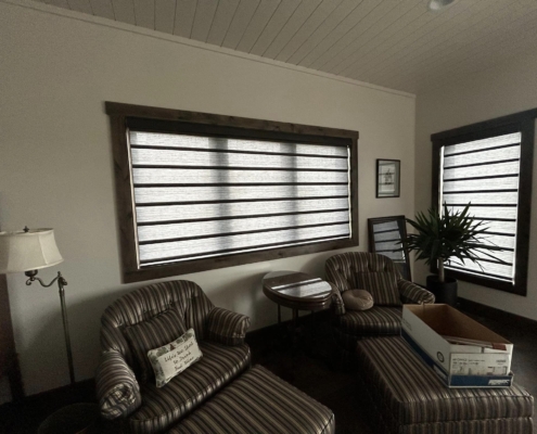 Motorized Vignette Blinds