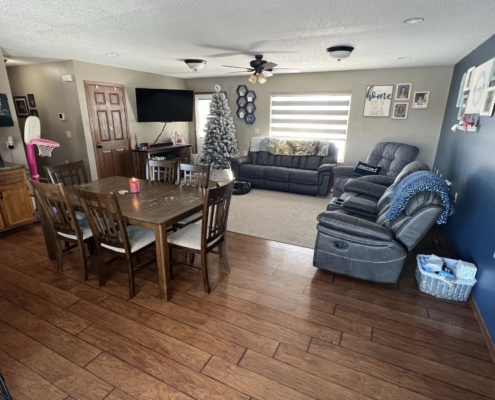 Before Kitchen Living Area