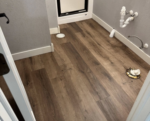 Basement Flooring to LVP