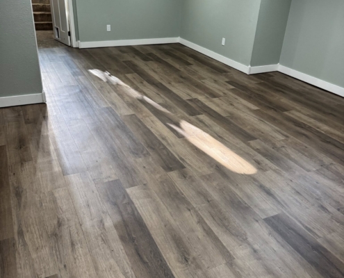 Basement Flooring to LVP