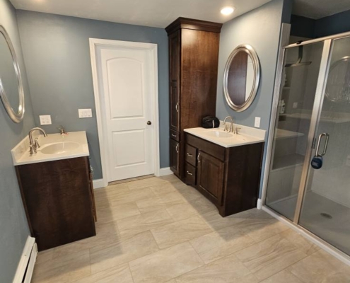 Cabinetry, Countertops & Shower by Mozaks