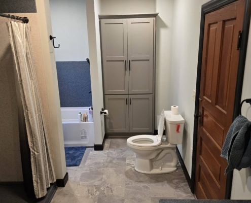 Bathroom Laundry Room Redesign