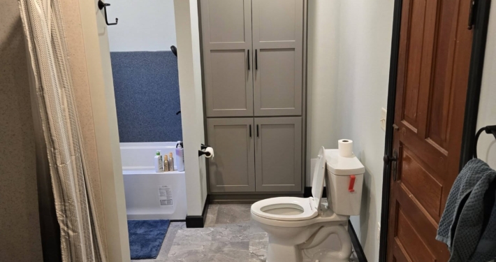 Bathroom Laundry Room Redesign