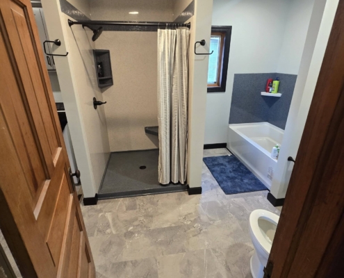 Bathroom Laundry Room Redesign